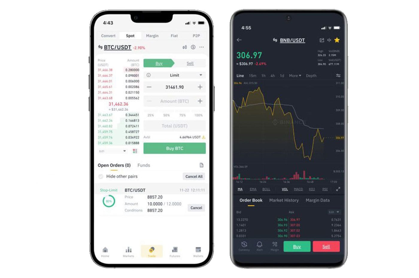 نرم افزار صرافی بایننس