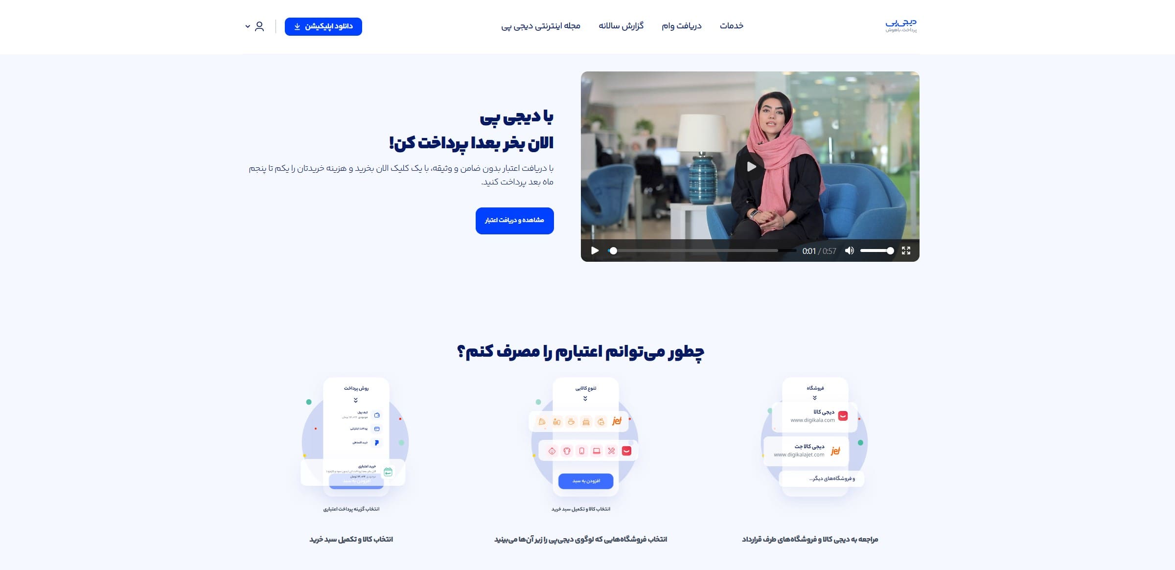 سرویس BNPL دیجی پی
